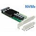 Pci Express X16 Card To 8 X Internal Sff-8643 Nvme - Speicher-controller - Sas Low-profile - 32 Gbit / s - Pcie 3.0 X16 (90504)  - Foto miniatura 3