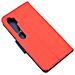 Maxy Custodia Book Orizzontale Silicone Case Per Xiaomi Mi Note 10 Red-navy - Foto miniatura 3