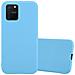 Custodia Compatibile Con Samsung Galaxy A91 In Candy Blu - Coperchio Protettivo In Silicone Tpu Flessibile - Foto miniatura 1