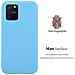Custodia Compatibile Con Samsung Galaxy A91 In Candy Blu - Coperchio Protettivo In Silicone Tpu Flessibile - Foto miniatura 3