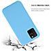 Custodia Compatibile Con Samsung Galaxy A91 In Candy Blu - Coperchio Protettivo In Silicone Tpu Flessibile - Foto miniatura 8