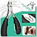 Kit Pedicure Con 6 Strumenti Per La Cura Dei Piedi Nero - Foto miniatura 3