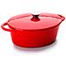 Cocotte Oval In Meeting Iron 3.3lt - Foto miniatura 1