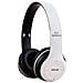 Bits Noise Cancell Foldable Bluetooth 5.0 Wireless Headset Fm Radio / Mp3 Mico Sd And Phone Call White - Foto miniatura 1