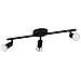 Spot Moderno Buzz Led In Acciaio Nero 3 Luci Gu10 2,8w Ip20 - Foto miniatura 1