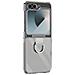 Cover Per Samsung Galaxy Z Flip6 Con Anello Rigida Sottile Leggera - Foto miniatura 1