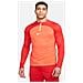 Maglia zip1/4 Academypro Dh9230-635 Uomo Taglia Xl Colore Bright Crimson - Foto miniatura 1