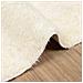 Tappeto Shaggy a Pelo Lungo NAVARRA Crema 120x120 cm poliestere - Foto miniatura 6