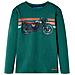 Maglietta per Bambini Maniche Lunghe Verde 116 - Foto miniatura 1