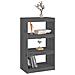 Libreria /divisorio Grigio 60x30x103,5 Cm In Massello Di Pino - Foto miniatura 3