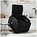 Poltrona Alzapersona Reclinabile Massaggio Nero Similpelle - Foto miniatura 2