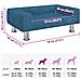 Lettino per Cani Blu 70x45x26,5 cm in Velluto - Foto miniatura 7
