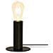 Lampada Da Scrivania In Metallo E27 Nera Con Spina E Interruttore, Max. 40 W Senza Lampadina - Foto miniatura 1