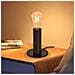 Lampada Da Scrivania In Metallo E27 Nera Con Spina E Interruttore, Max. 40 W Senza Lampadina - Foto miniatura 5