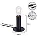 Lampada Da Scrivania In Metallo E27 Nera Con Spina E Interruttore, Max. 40 W Senza Lampadina - Foto miniatura 5