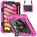 Custodia Per Ipad Mini 6 8.3"" Con Supporto E Tracolla Rosa - Foto miniatura 1