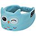 Fascia Bluetooth Con Design Gufo Blu - Cuffie Wireless Per Dormire Con Lunga Durata Della Batteria Blue - Foto miniatura 1
