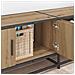 Mobile TV rovere artigianale 210 x 35 x 41 cm Legno multistrato - Foto miniatura 4