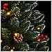 Albero di Natale Artificiale Incernierato con 300 LED 180 cm - Foto miniatura 8