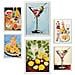 Set Di 6 Stampe Bevande In Foodies Dipinti Decorativi Estetici Per Il Tuo Soggiorno, Camera Da Letto, Casa A3 & A4 Cornice Bianca - Foto miniatura 1