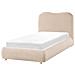 Letto Contenitore Bouclé Blagnac 90 X 200 Cm Beige - Foto miniatura 5