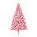 Albero di Natale artificiale con luci integrate Rosa 240 cm PVC - Foto miniatura 3