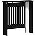 Copertura per radiatori Rovere Nero 78 x 19 x 81,5 cm - Foto miniatura 6