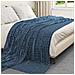 Coperta Blu navy 270 x 240 cm Panno - Foto miniatura 3