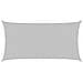 Vela Parasole Grigio Chiaro 3,5x2 m 100% Poliestere Oxford - Foto miniatura 1