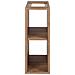 | Libreria 20 CM - Marron Mat - scaffale, mobile bagno, mensola a muro - Foto miniatura 7