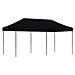 Tenda Party Nero 292 x 580 x 315 cm Tessuto Oxford - Foto miniatura 1
