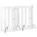 Recinto pieghevole per animali 4 pcs Bianco Lucido - Foto miniatura 1