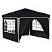 Tenda per feste a pop-up 288 x 288 x 245 cm Antracite - Foto miniatura 1