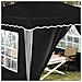 Tenda per feste a pop-up 288 x 288 x 245 cm Antracite - Foto miniatura 4