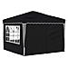 Tenda per feste a pop-up 288 x 288 x 245 cm Antracite - Foto miniatura 5