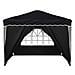Tenda per feste a pop-up 288 x 288 x 245 cm Antracite - Foto miniatura 7