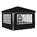 Tenda per feste a pop-up 288 x 288 x 245 cm Antracite - Foto miniatura 9