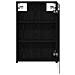 Mobiletto per specchio da bagno Rovere Nero 40 x 10,5 x 60,5 cm - Foto miniatura 6