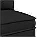 Set di divani modulari con spazio di archiviazione 4 pcs Nero - Foto miniatura 8