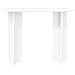 Tavolo consolle Bianco 100 x 39,5 x 75 cm Legno ingegnerizzato - Foto miniatura 5