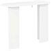 Tavolo consolle Bianco 100 x 39,5 x 75 cm Legno ingegnerizzato - Foto miniatura 7