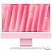 iMac M M4 59,7 cm (23.5") 4480 x 2520 Pixel PC All-in-one 16 GB 256 GB SSD macOS Sequoia Wi-Fi 6E (802.11ax) Rosa - Foto miniatura 1