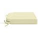 Cuscino per sedile a 1 pezzo SOEST 100% Poliestere Crema - Foto miniatura 3