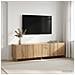 Supporto TV 140 x 34.5 x 40 cm Rovere Artigianale - Foto miniatura 2