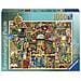 Puzzle La biblioteca Bizzarra 2 1000 pz 37.5 x 27.3 x 5.7 cm 19314 - Foto miniatura 4
