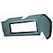 Adattatore autoradio 03219 Mascherina con foro ISO colore grigio Fiat Panda - Foto miniatura 1