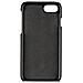 Cover in Pelle per iPhone 7 Colore Nero - Foto miniatura 1