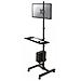 Stazione di Lavoro Mobile FPMA-MOBILE1700 per monitor LCD /LED /TFT, Tastiera e Mouse - Foto miniatura 1