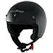 Piconet Casco Jet Frontino Moto Scooter Quad Custom Nero Ece 22-05 Taglia M - Foto miniatura 4