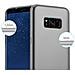 Custodia Compatibile Con Samsung Galaxy S8 Plus In Grigio Metallico - Coperchio Protettivo In Silicone Tpu Flessibile - Foto miniatura 3